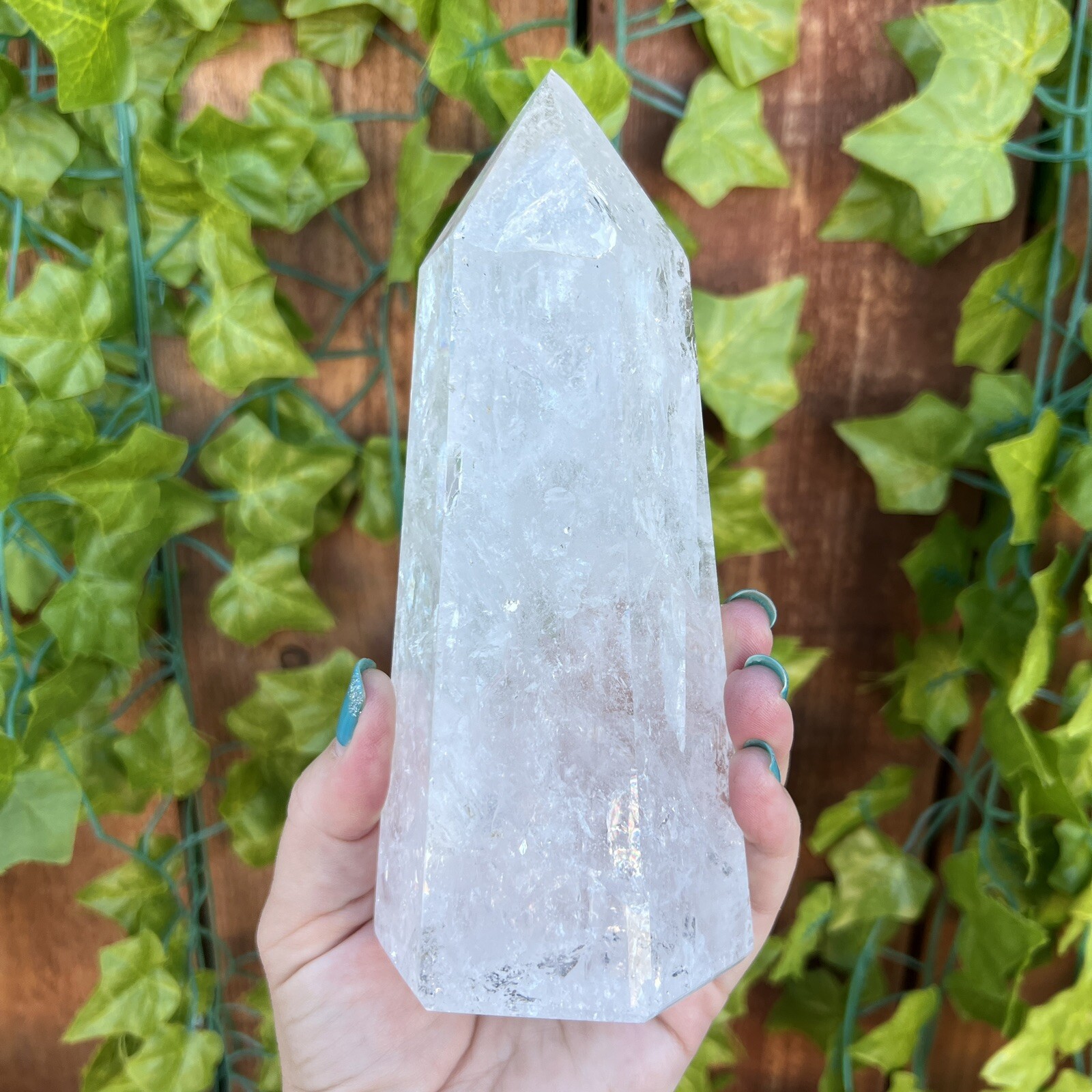3 Piece Large Polished Quartz Crystal Points – 5 Pounds Wholesale Crystal Towers