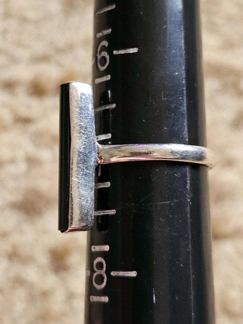 Sterling Silver Green Tourmaline Ring, Size 7, Crystals & Stones, Mineral