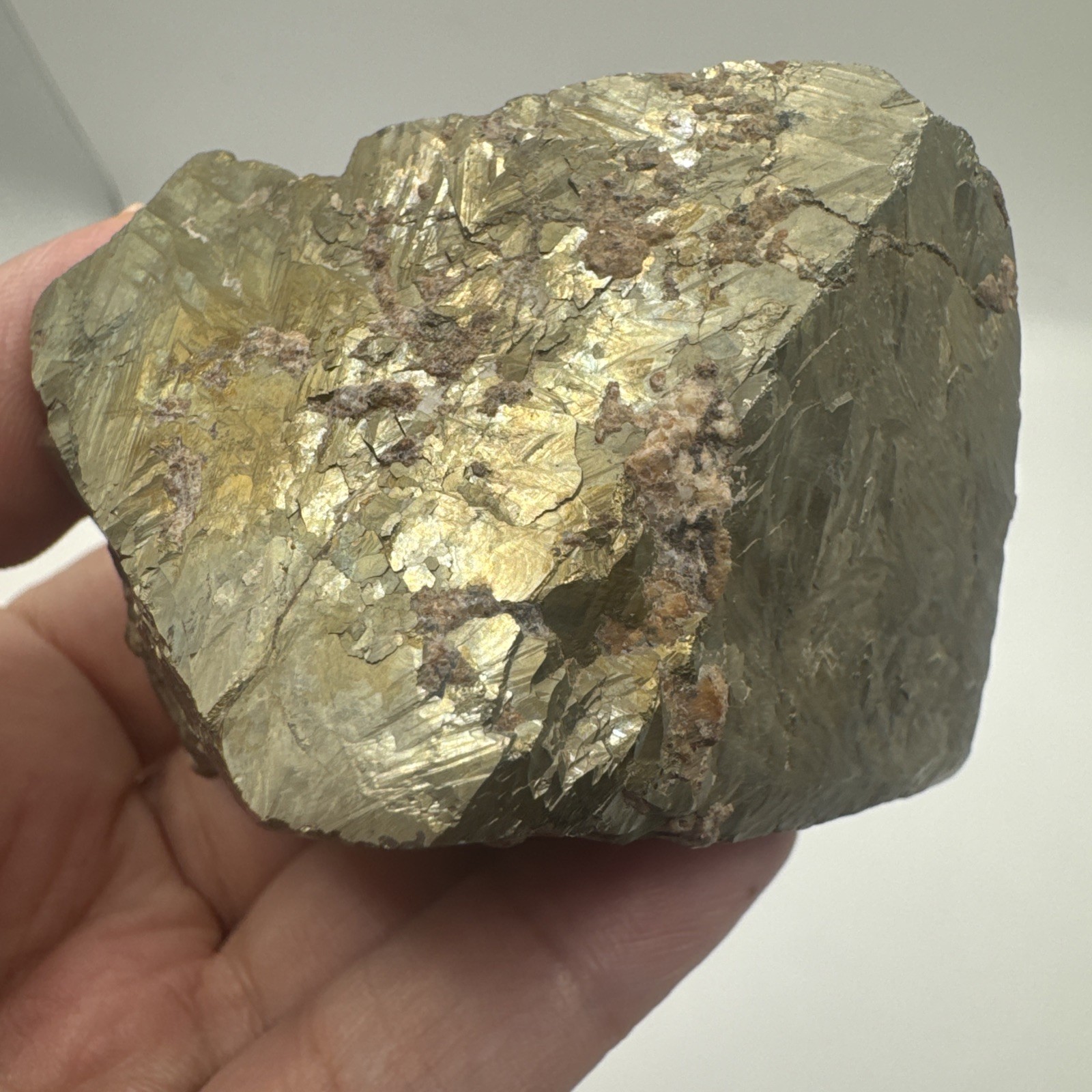 Pyrite Octahedron from Stevens Pass, Snohomish County, Washington USA