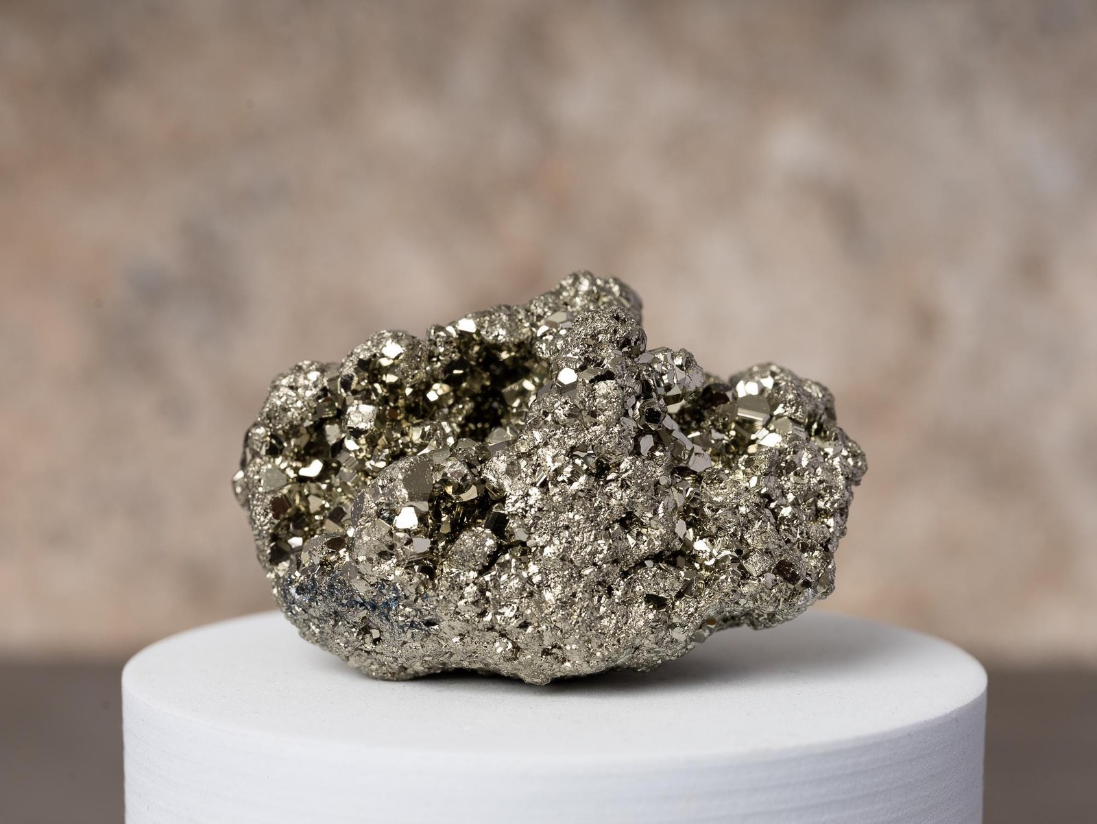 Pyrite Raw Stone Natural Golden Mineral Specimen Druzy Rough Crystal Gift