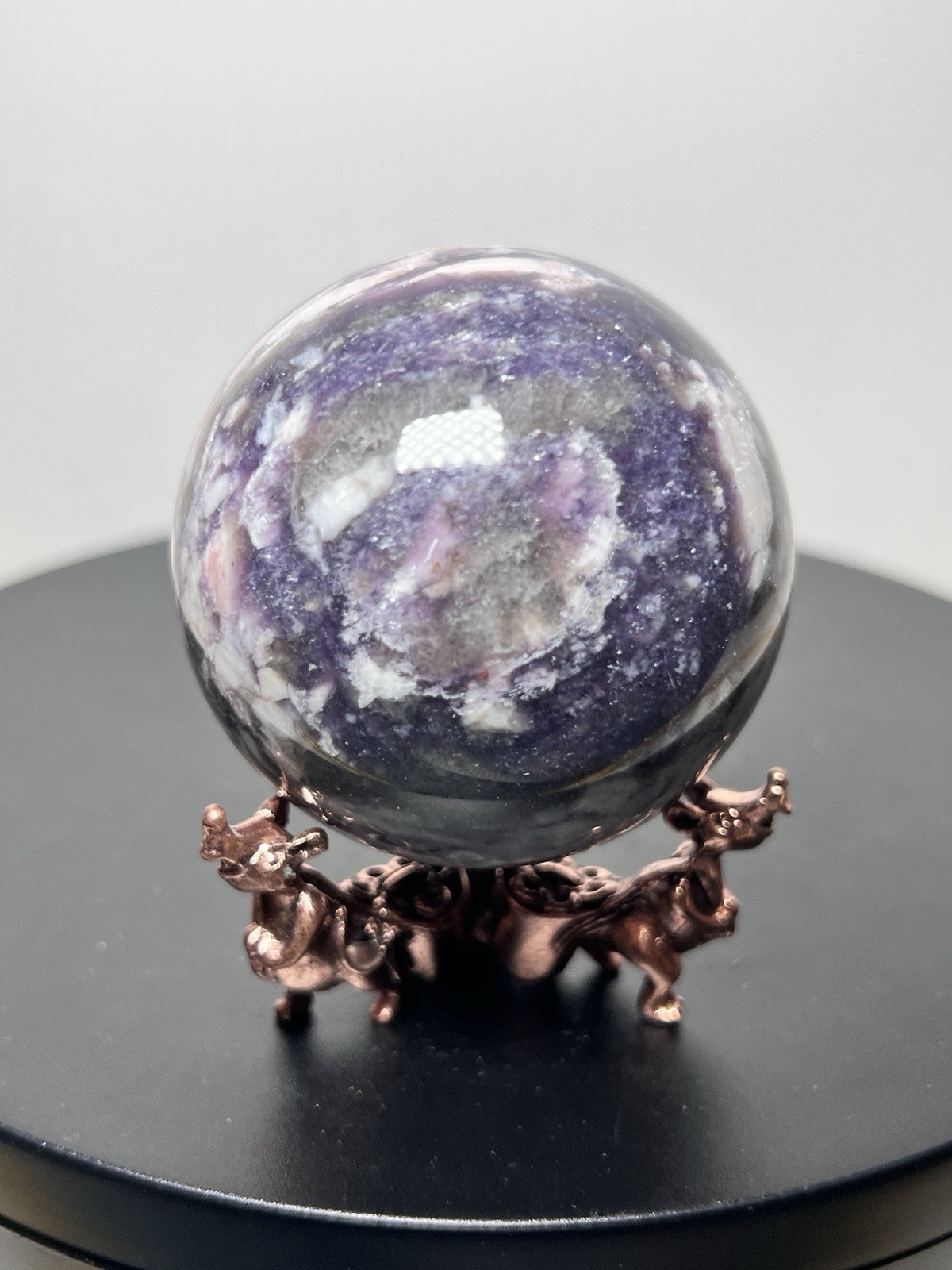 Lepidolite, Kunzite, Smokey Quartz 2 Piece Set – See pics/video & description