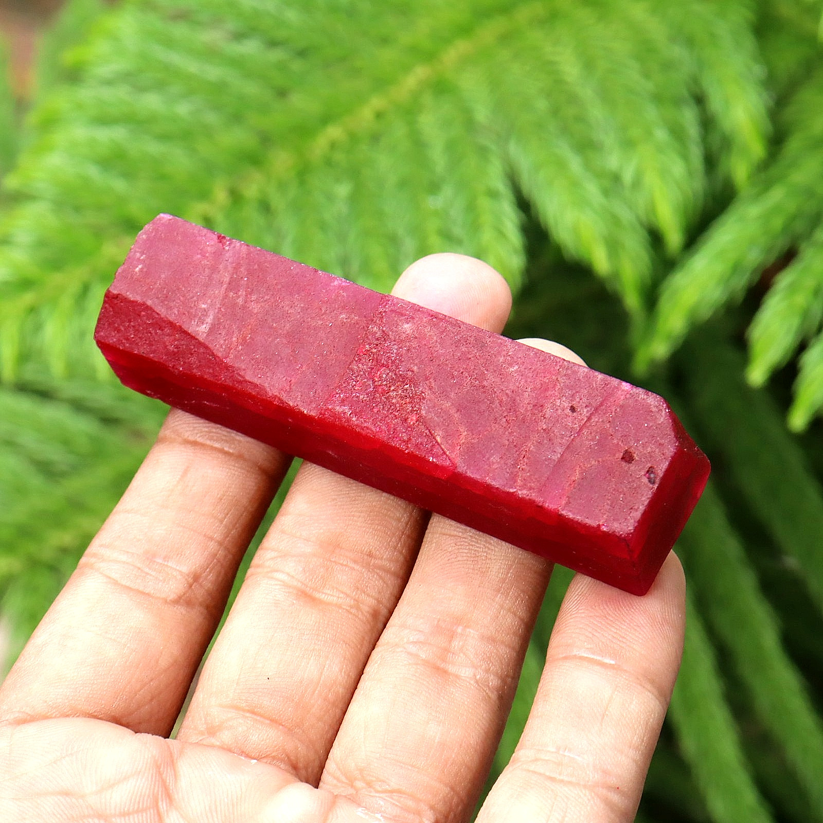 BURMA Red Ruby Rough Certified Loose Gemstone Uncut 331 CT