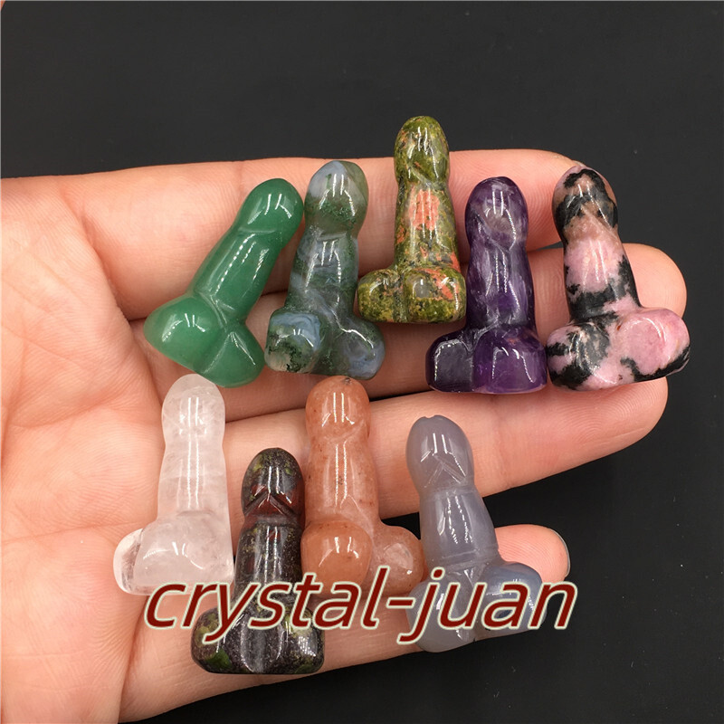 Wholesale A lot of Natural Mix Quartz Crystal Penis Skull crysta figurine
