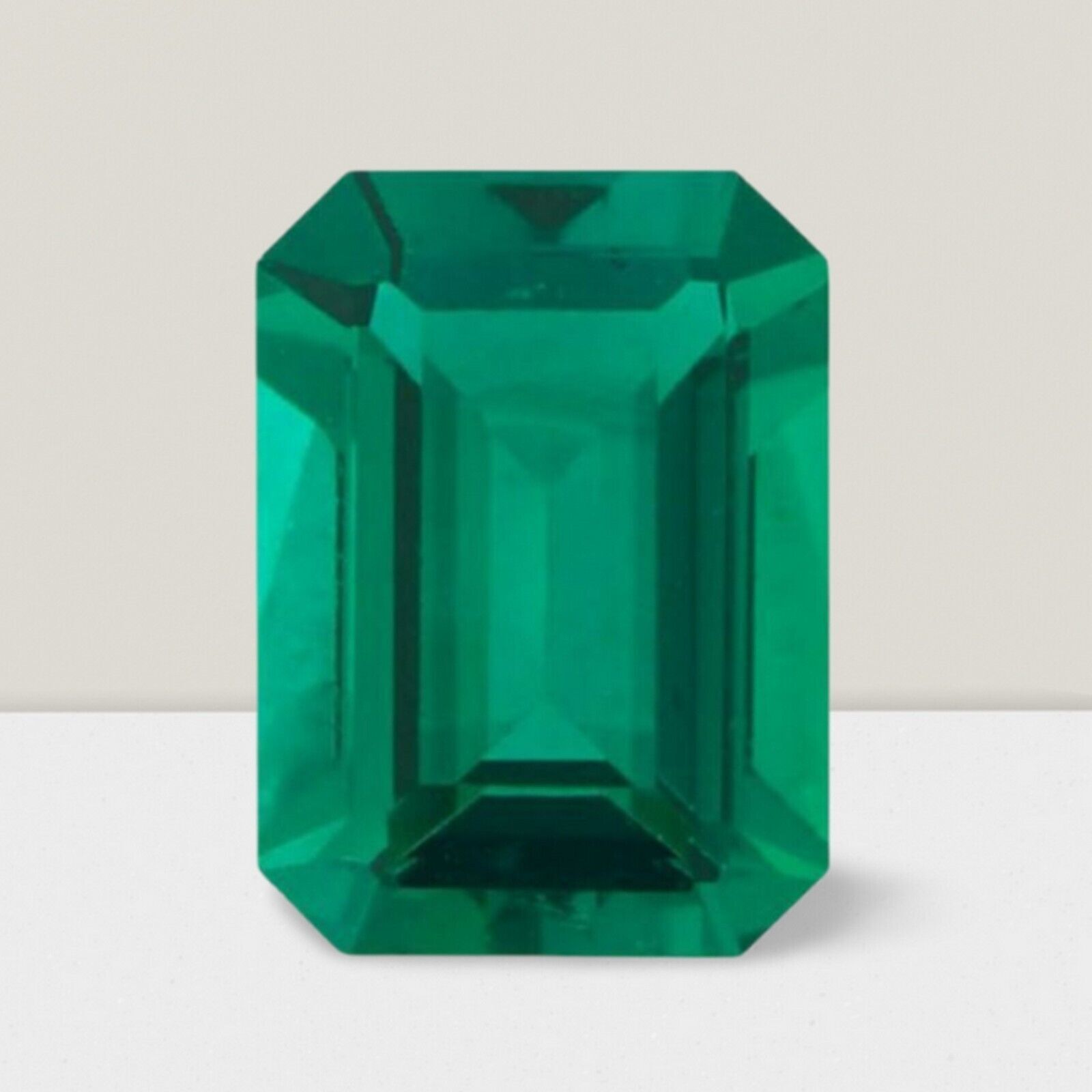 Emerald Octagon Cut Gemstone 2 Cts – 9×7 mm Flawless Loose Gem