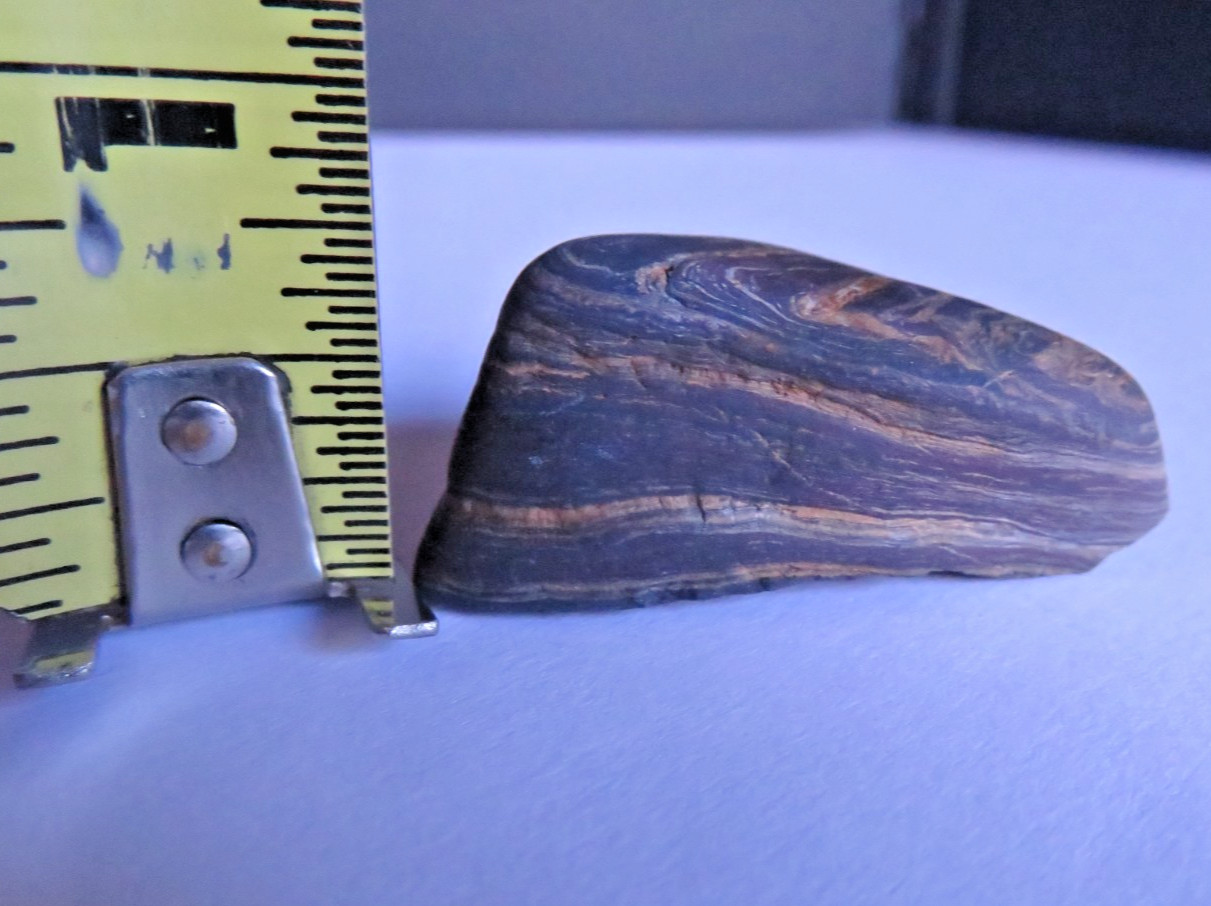 ANCIENT Banded Iron *VIDEO* Formation 1.2 oz Wyoming Precambrian Rock Stone
