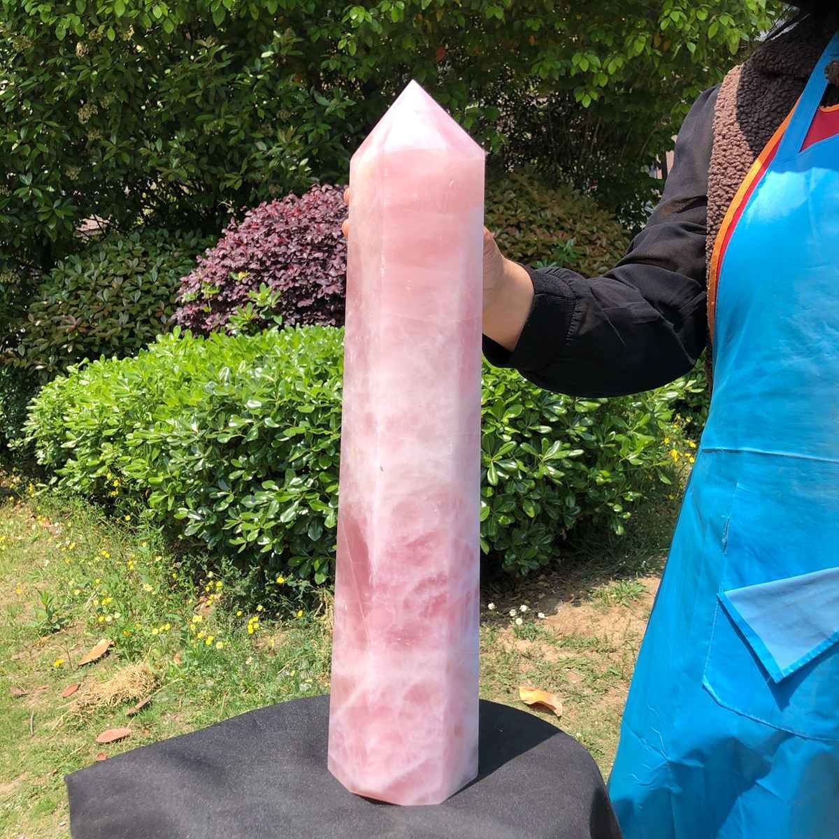 14.52LB Natural Powder Crystal Pillars Mineral Specimens Obelisk Healing 5051