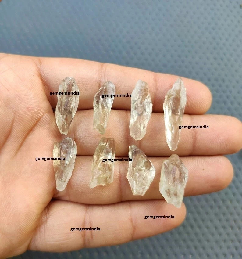 Fabulous Green Amethyst 10 Piece Shards 15-20 MM Green Amethyst Making Wire