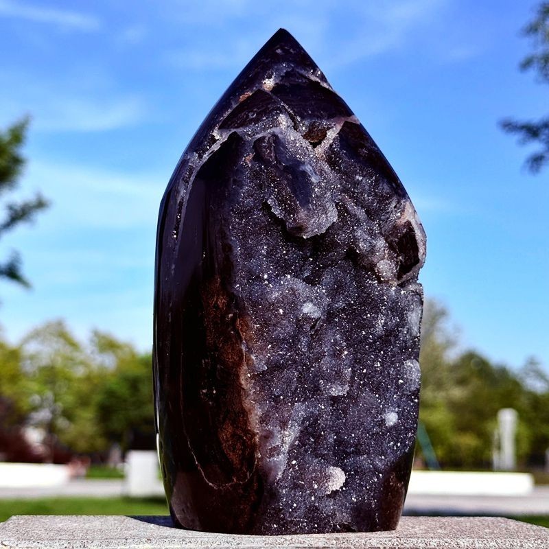 4.63LB Natural sphalerite crystal cave quartz crystal Mineral specimens