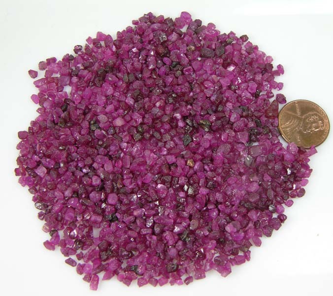 5.00Ct or 1.00g Burm 100% Pure Natural Raw Rough Red Corundum Ruby Crystal