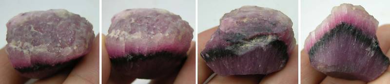 134.10Ct 100% Natrual Rubellite Mushroom Tourmaline Crystal Specimen 26.80g 27mm