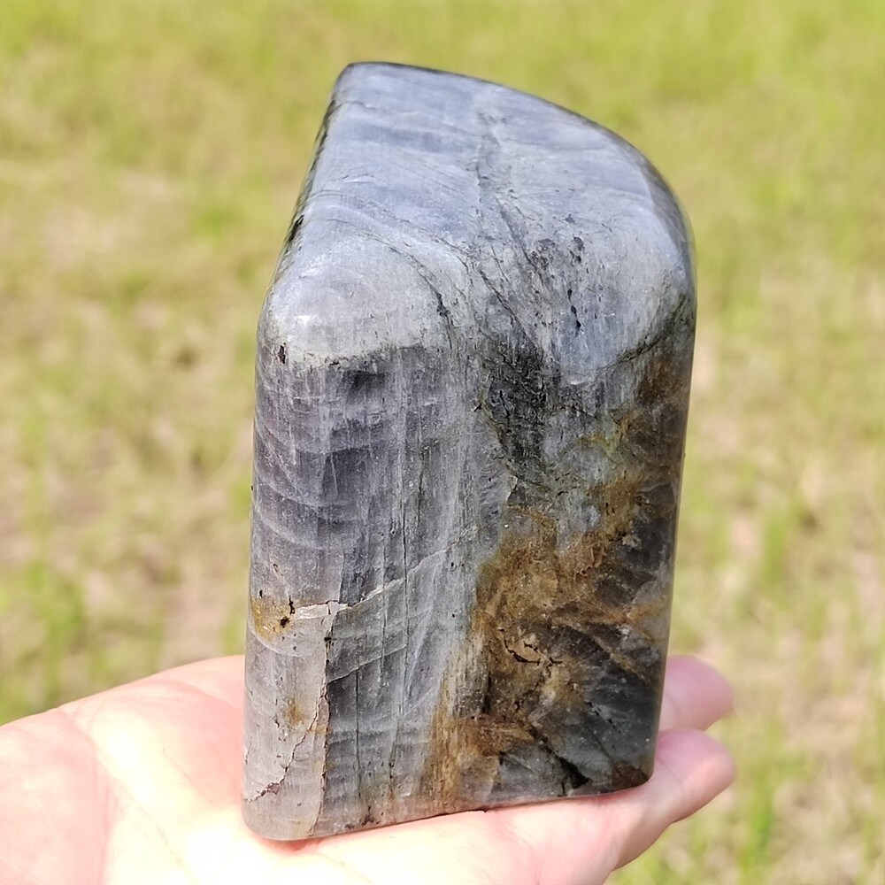 AAA+Natural Labradorite Quartz Crystal Spectrolite Mineral Specimen Healing 694g