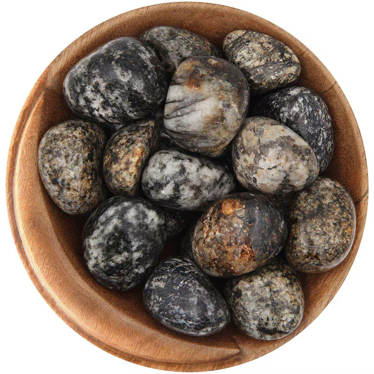 1 IMPACTITE natural healing crystal stone – Ethically Sourced, Norway