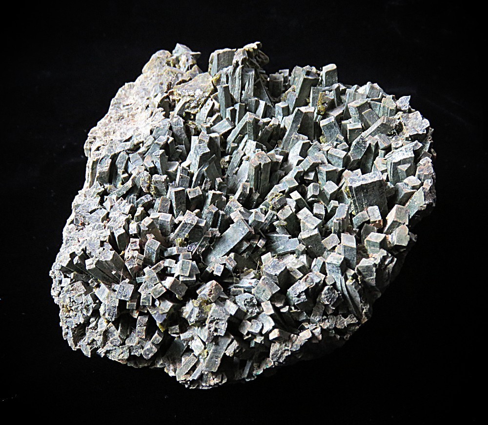 Uralite Crystals- 4″ x3 3/4″x2″- Kimmeria Near Xanthi, Thrace, Greece- Rare