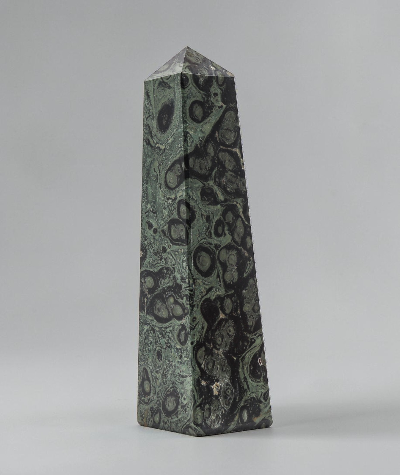 205MM Kambaba Jasper Mineral Crystal Tower Reiki Healing Chakra Energy Stone