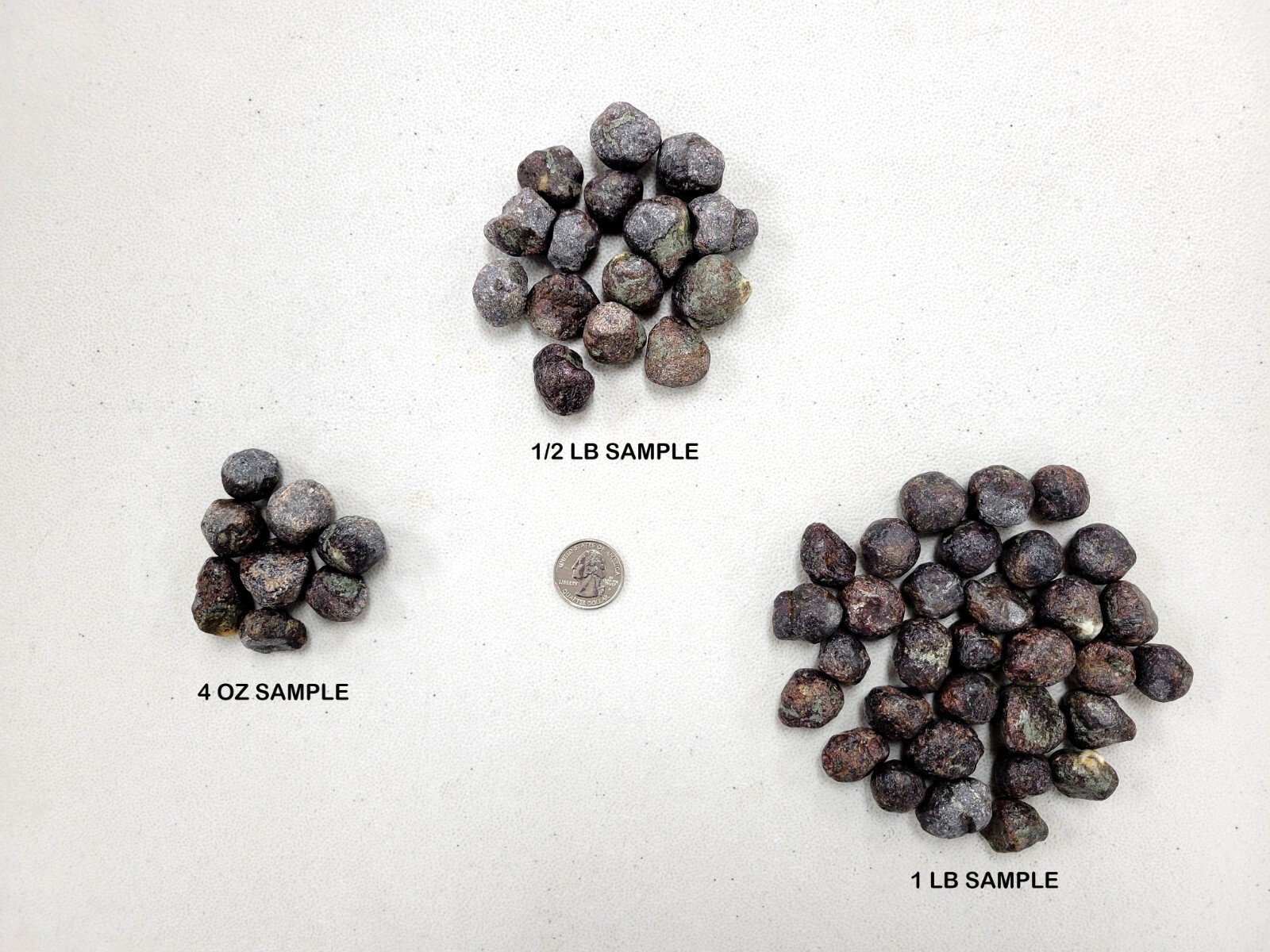 Raw Rough Garnet Crystals Gemstones from Brazil Bulk Stones for Tumbling Jewelry