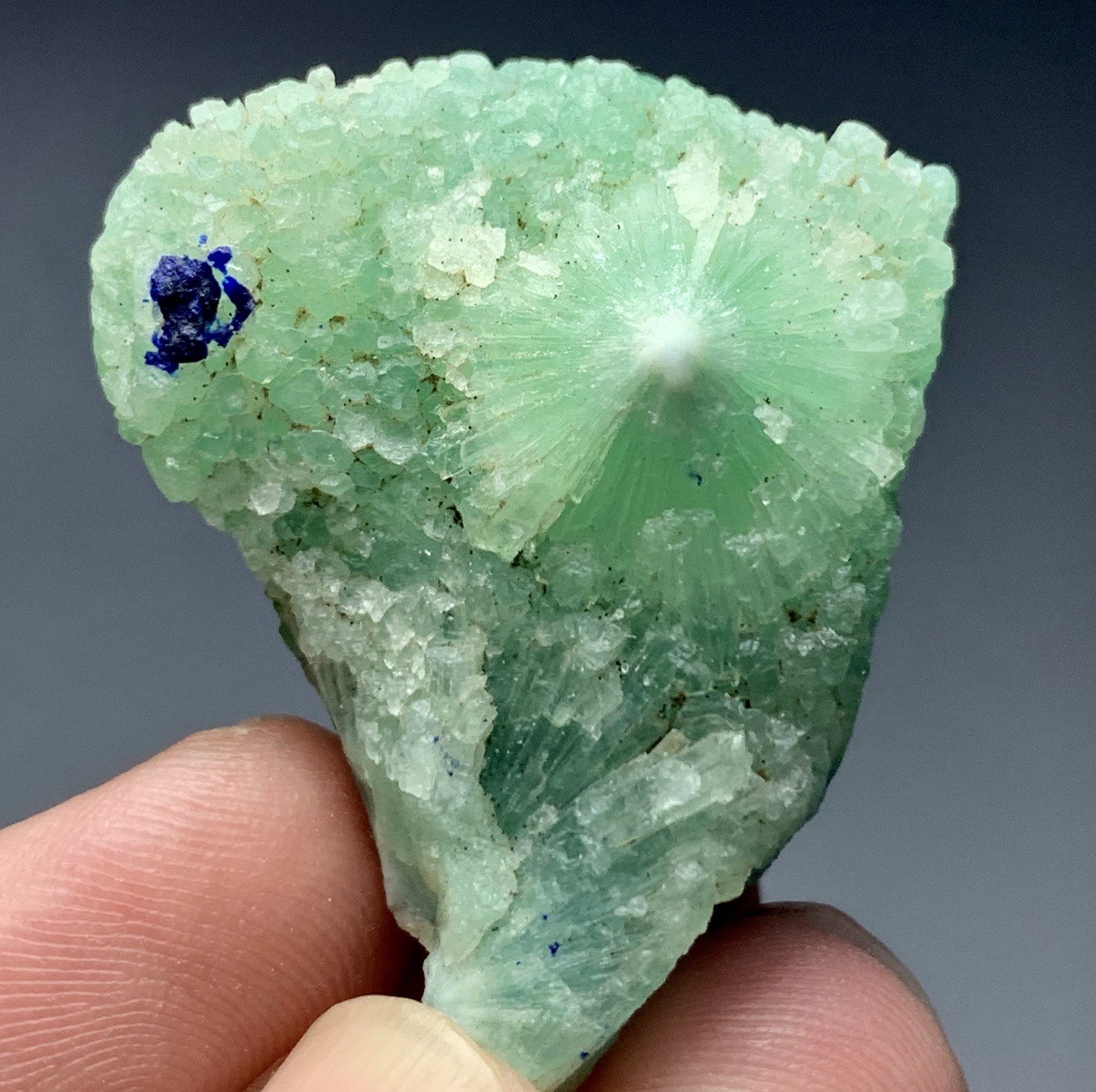 153 Cts Blue Aragonite/ Smithsonite Crystal Specimen From Afghanistan.