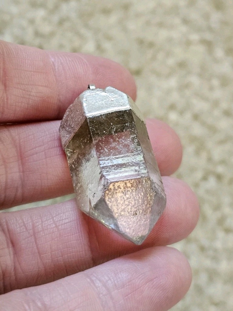 Clear Quartz Pendant, Crystals & Stones, Mineral Specimen, Metaphysical Healing