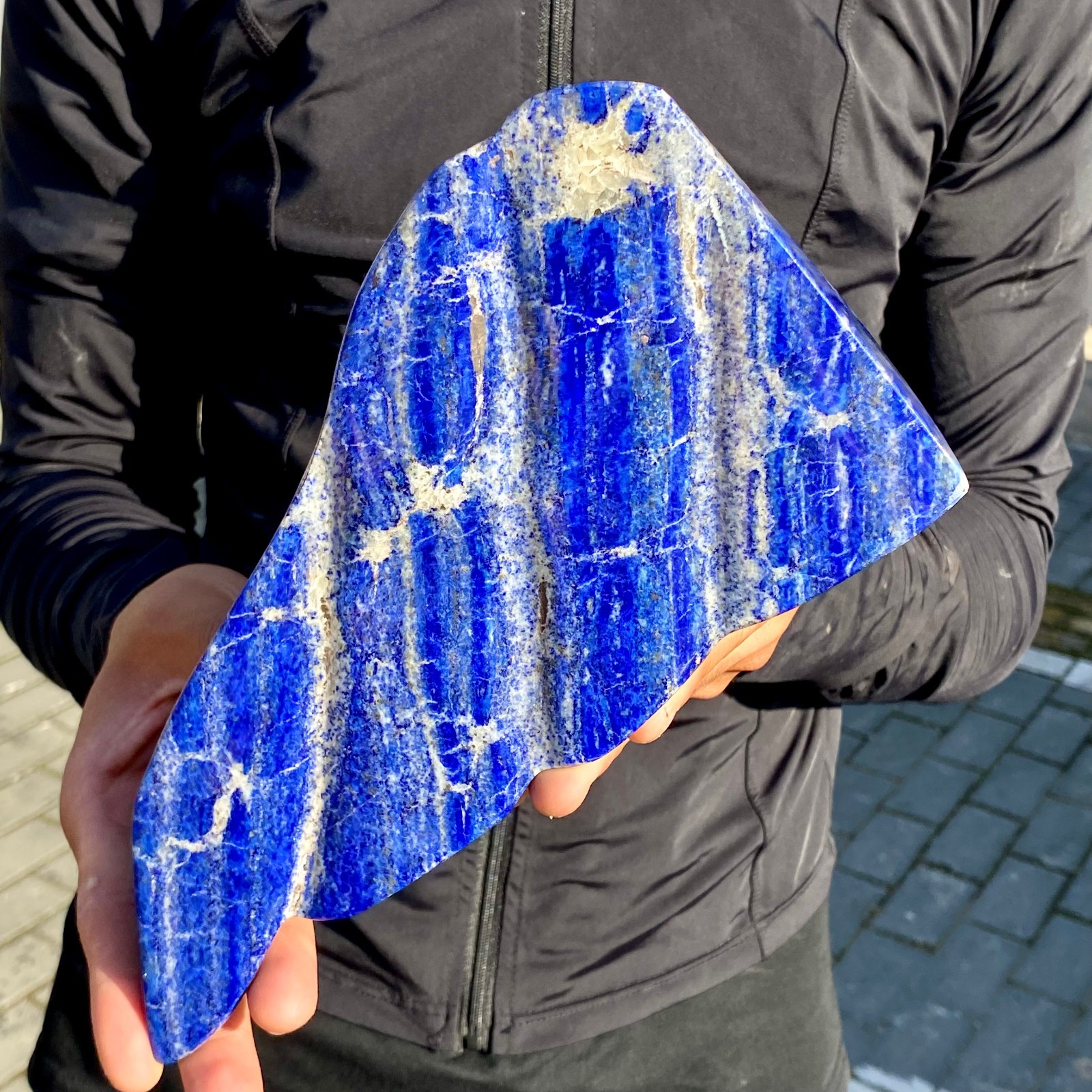 5.2LB Natural Boutique Lapis Lazuli Quartz Crystal Mineral Specimen Decorative