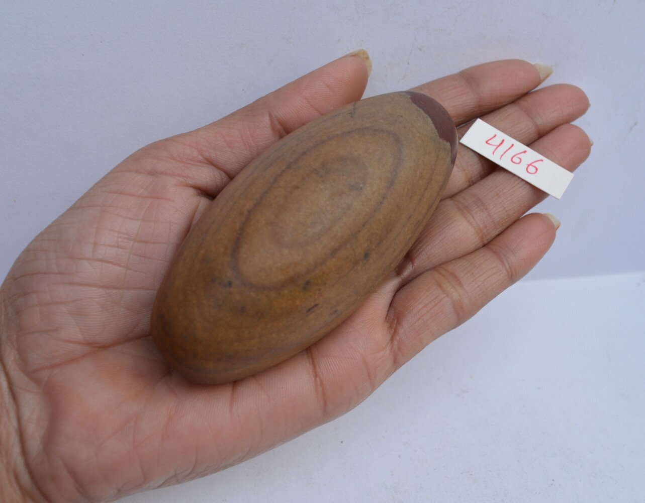 Shiva Lingum Stone, Small Shiva Lingam, India Excellent Stone, Hindu~4166 & 4167