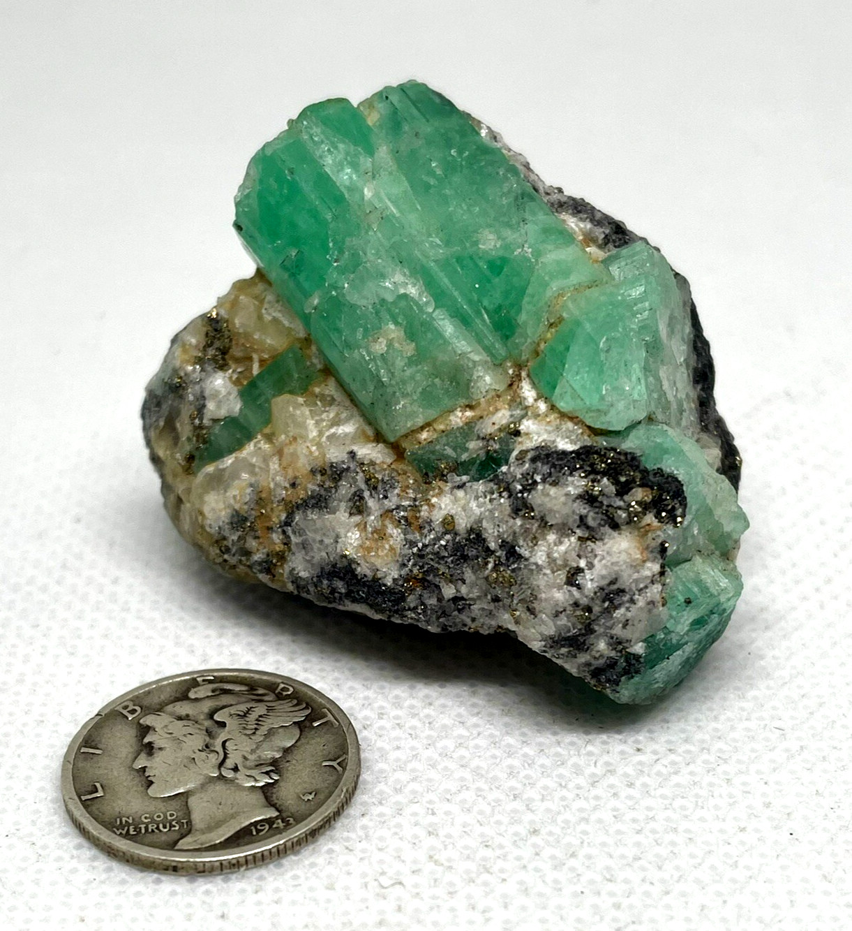 Natural Colombia Emerald Specimen **$800 Value**