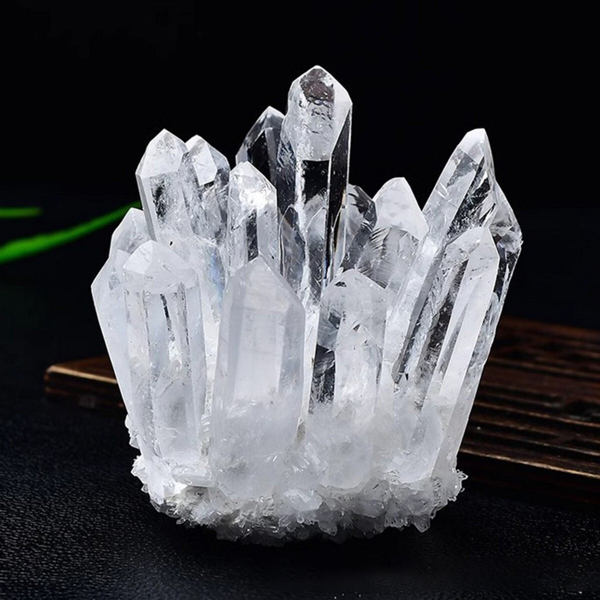 200g+ Rare Large Raw Clear Quartz Crystal Cluster Quartz Mineral Specimens Decor