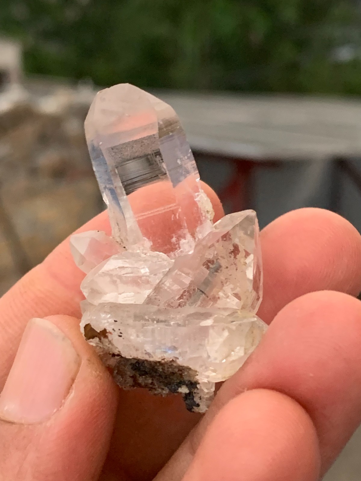 Lemurian Quartz Gemmy Crystal Having Good Luster & Nice Termination-skardu,Pak.