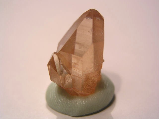 Tangerine Quartz crystal all natural Terminated Brazil 1.0 inch u48