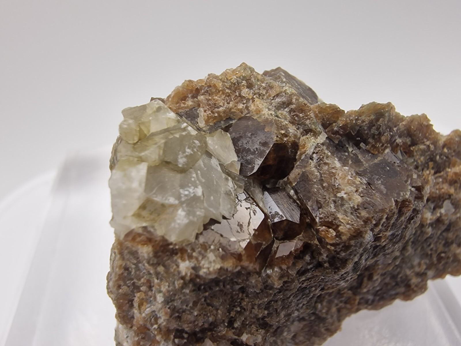 Garnet Crystals , 63g From Grönsjöberget , Borlänge, Dalarna , Sweden #4