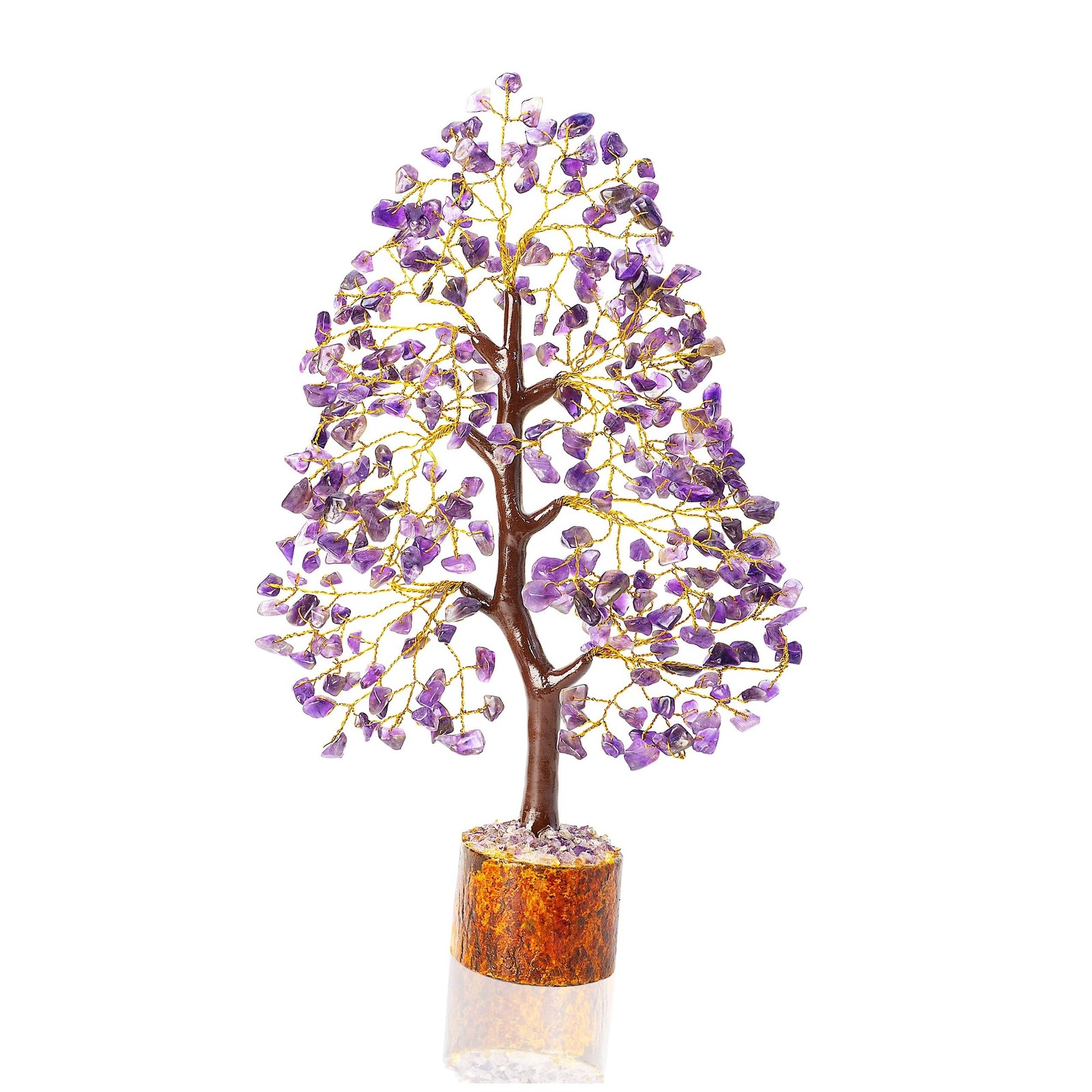 Crocon® Amethyst Tree of Life, Birthday Gifts for Women & Men, Purple House