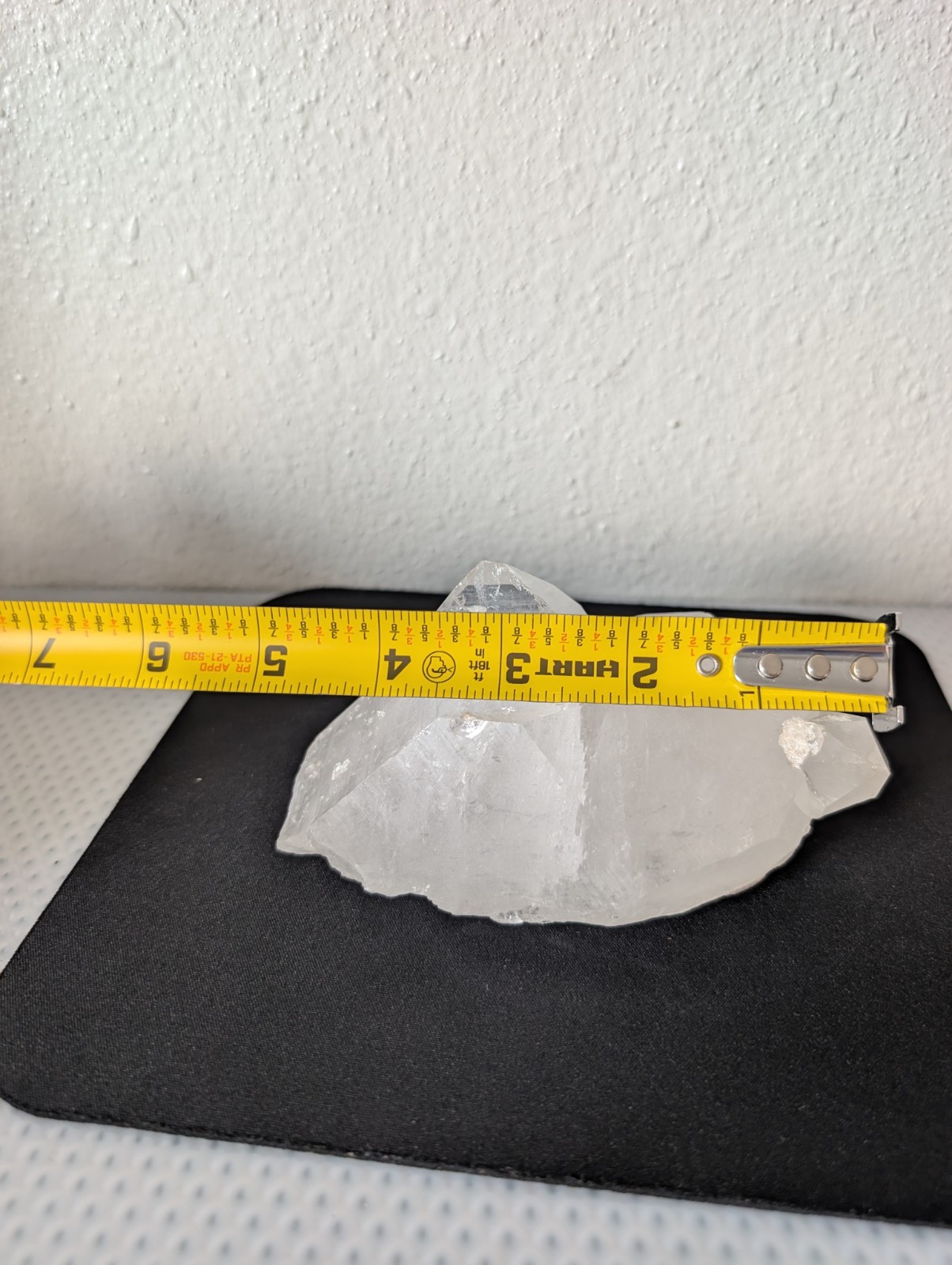 Clear Quartz Natural Cluster Crystal Specimen, 1 lb 8 oz, Approx. 5 Inches