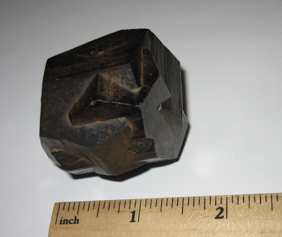 1.75″ BEAUTIFUL QUALITY NATURAL IRON CROSS STONE CLUSTER COLOMBIA ~ 157.5grams *