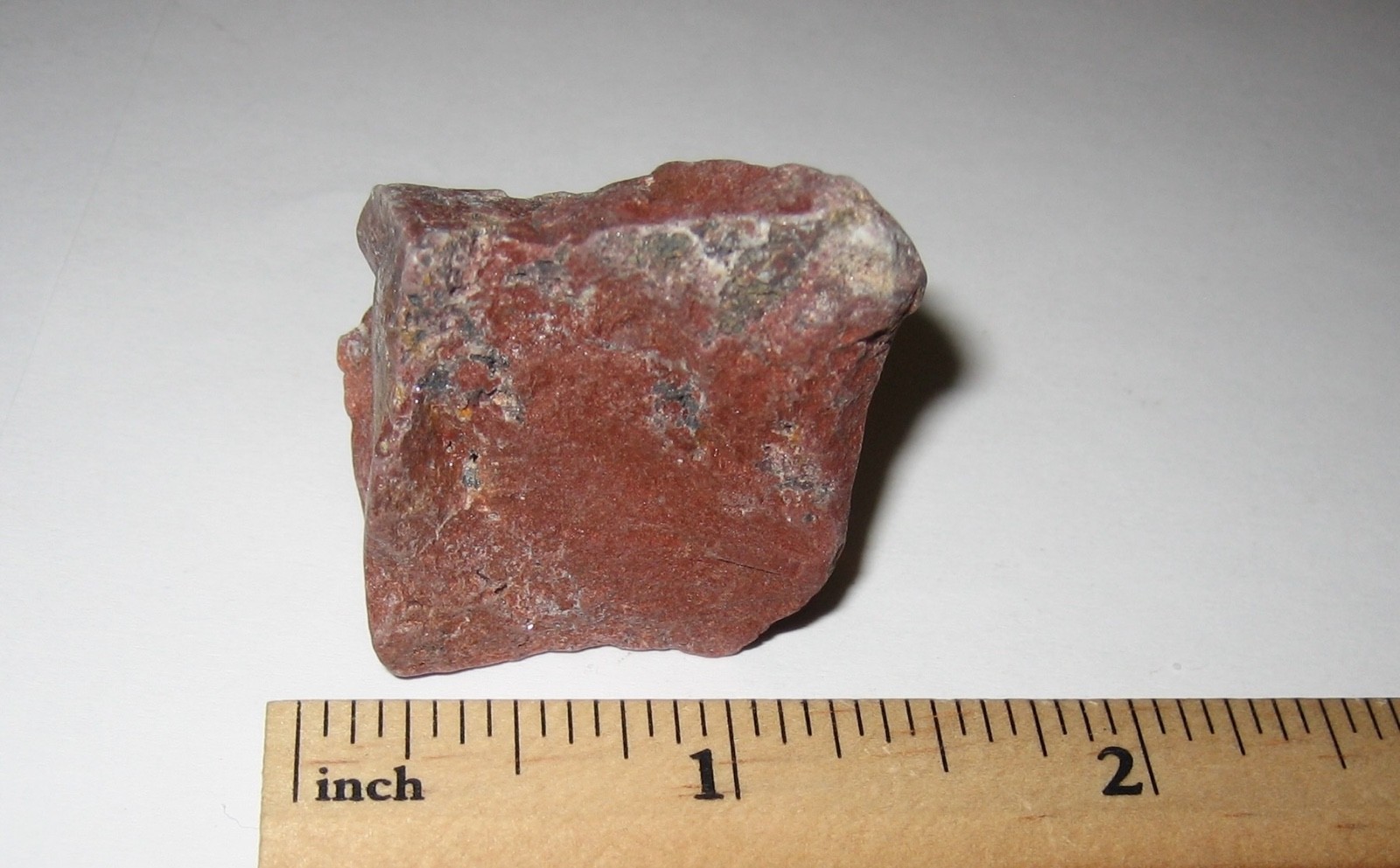 1.25″ BEAUTIFUL SMALL RARE NATURAL RED FIRE AZEZTULITE STONE MINERAL NZ ~ 27g *2