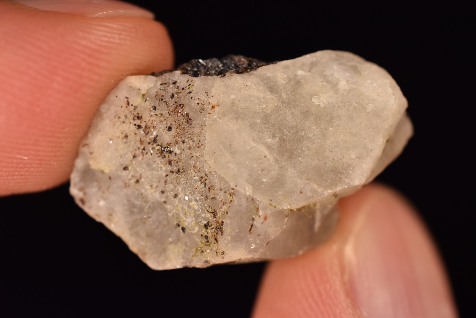 *AUSTRALIAN* CASSITERITE In QUARTZ 2.8cm 7.1g Natural Crystal Tin Yankee Lodes