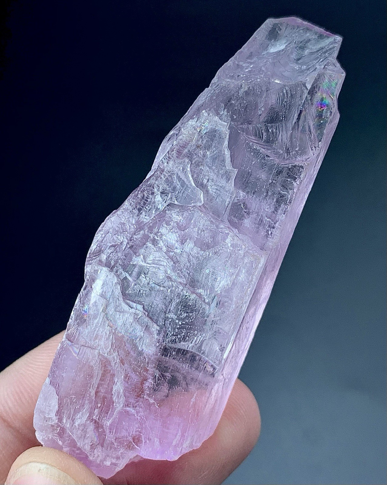 250 Carat Natural Pink Kunzite Crystal Specimen From Afghanistan