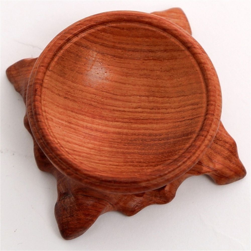 Wood Display Stand Base For Crystal Ball Sphere Globe Stone Holder Home Decor