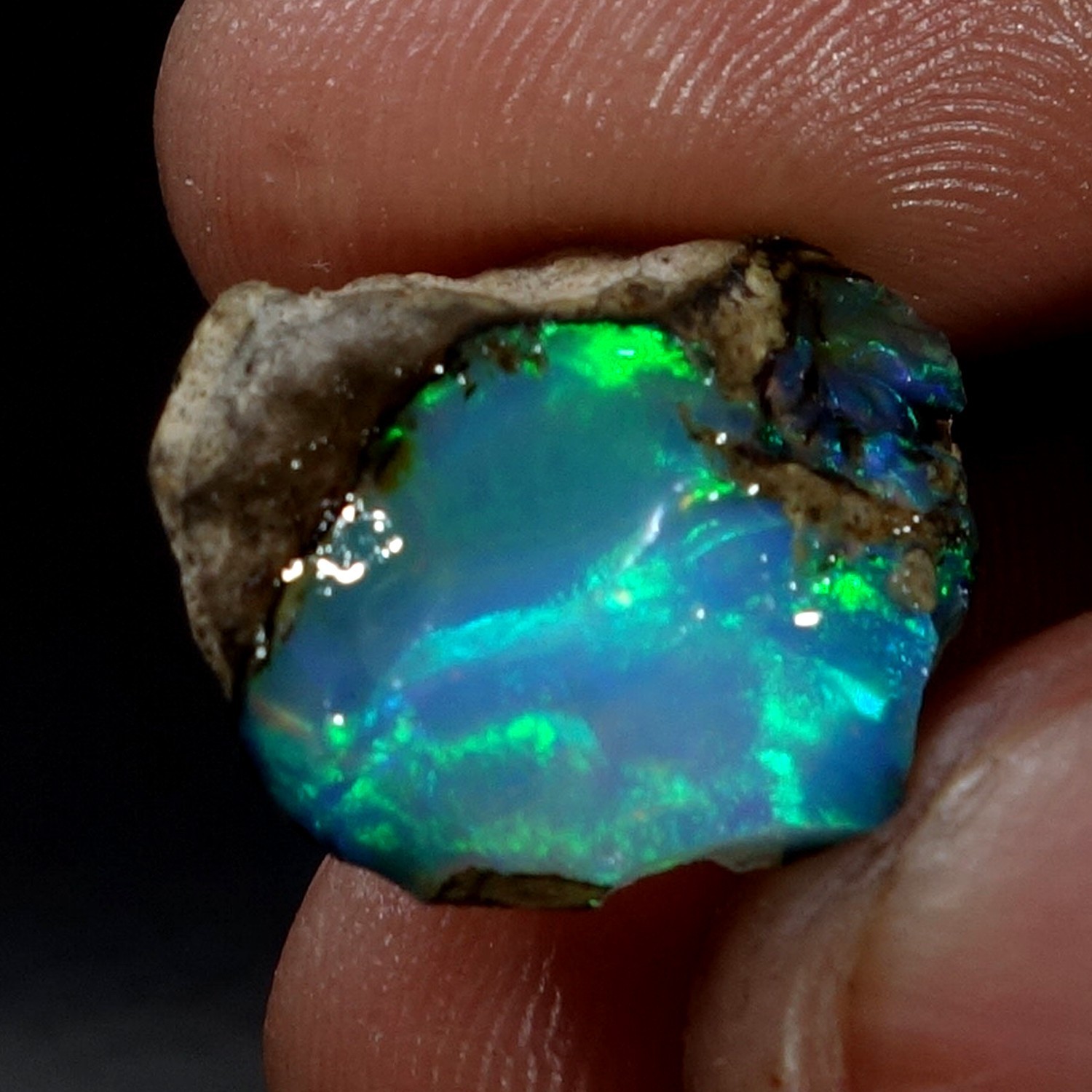 Natural Opal Rough 08.90 Cts Dry Ethiopian Opal Rough, Welo Opal Raw Fire Opal