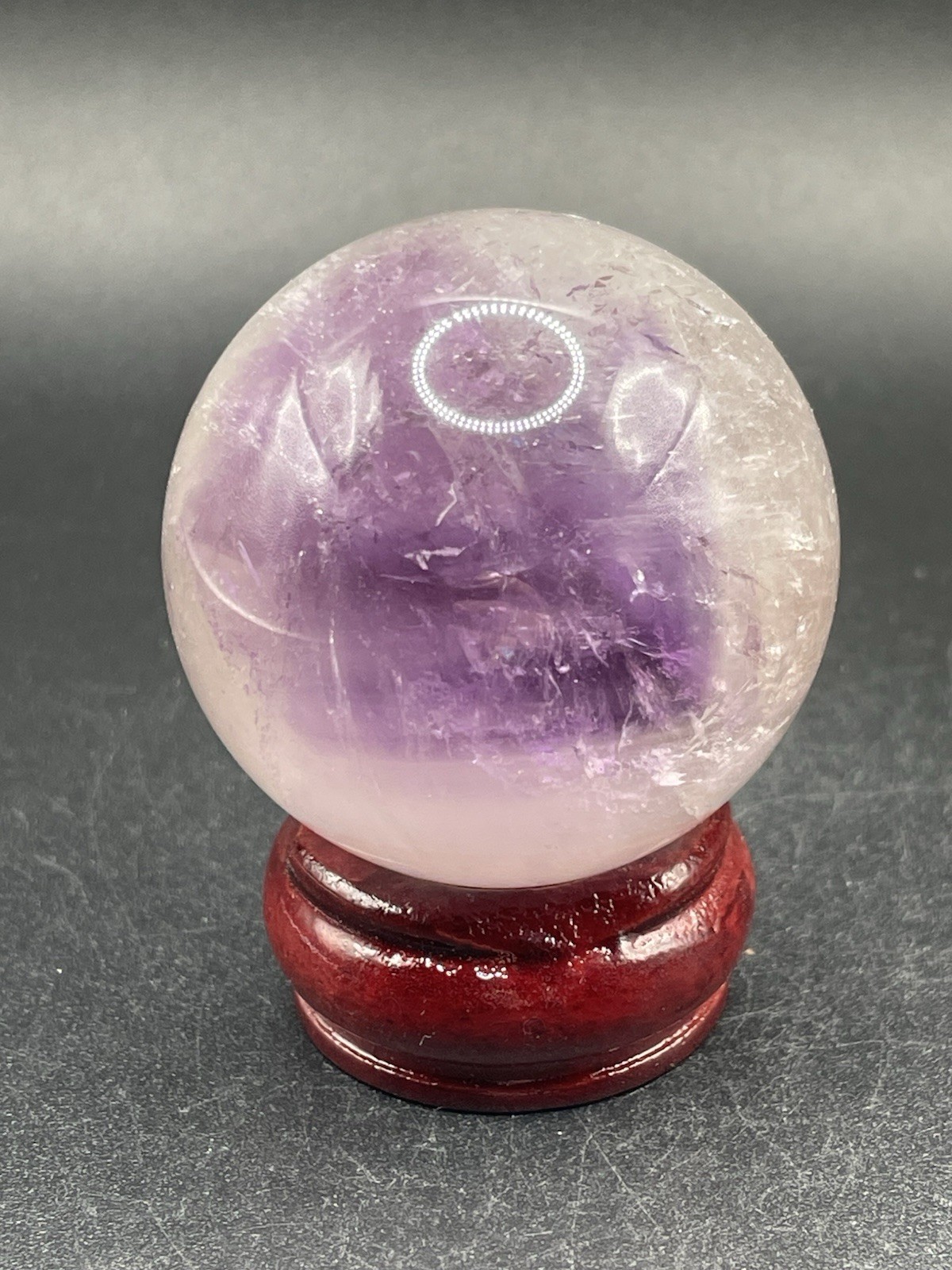 Amethyst Spirit Quartz Sphere 127g