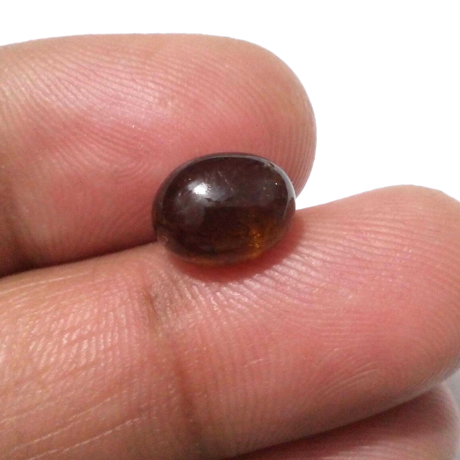 4.60 Ct Cabochon Petroleum Tourmaline – Natural Loose Gem for Jewelry Making