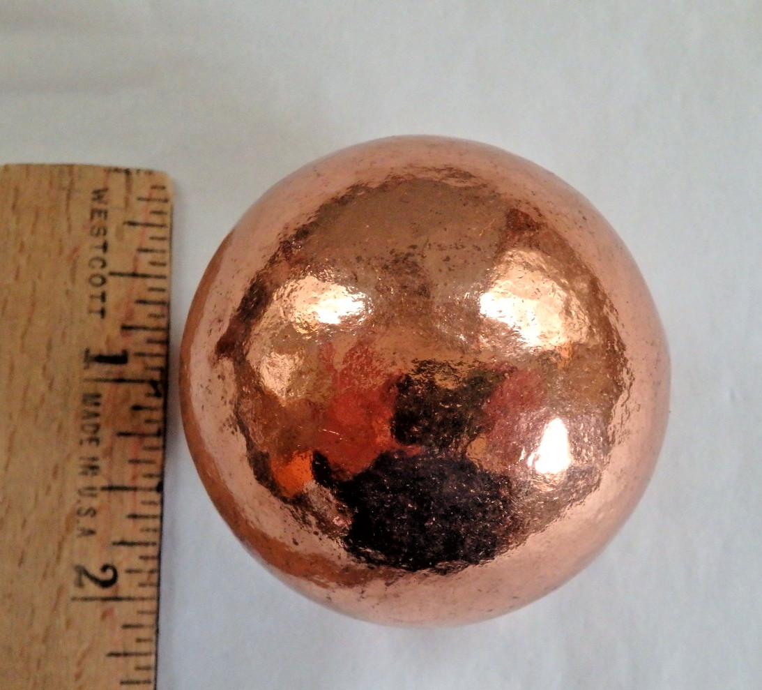 Copper Sphere 💙 Polished 💙 1 pound 4 ounces