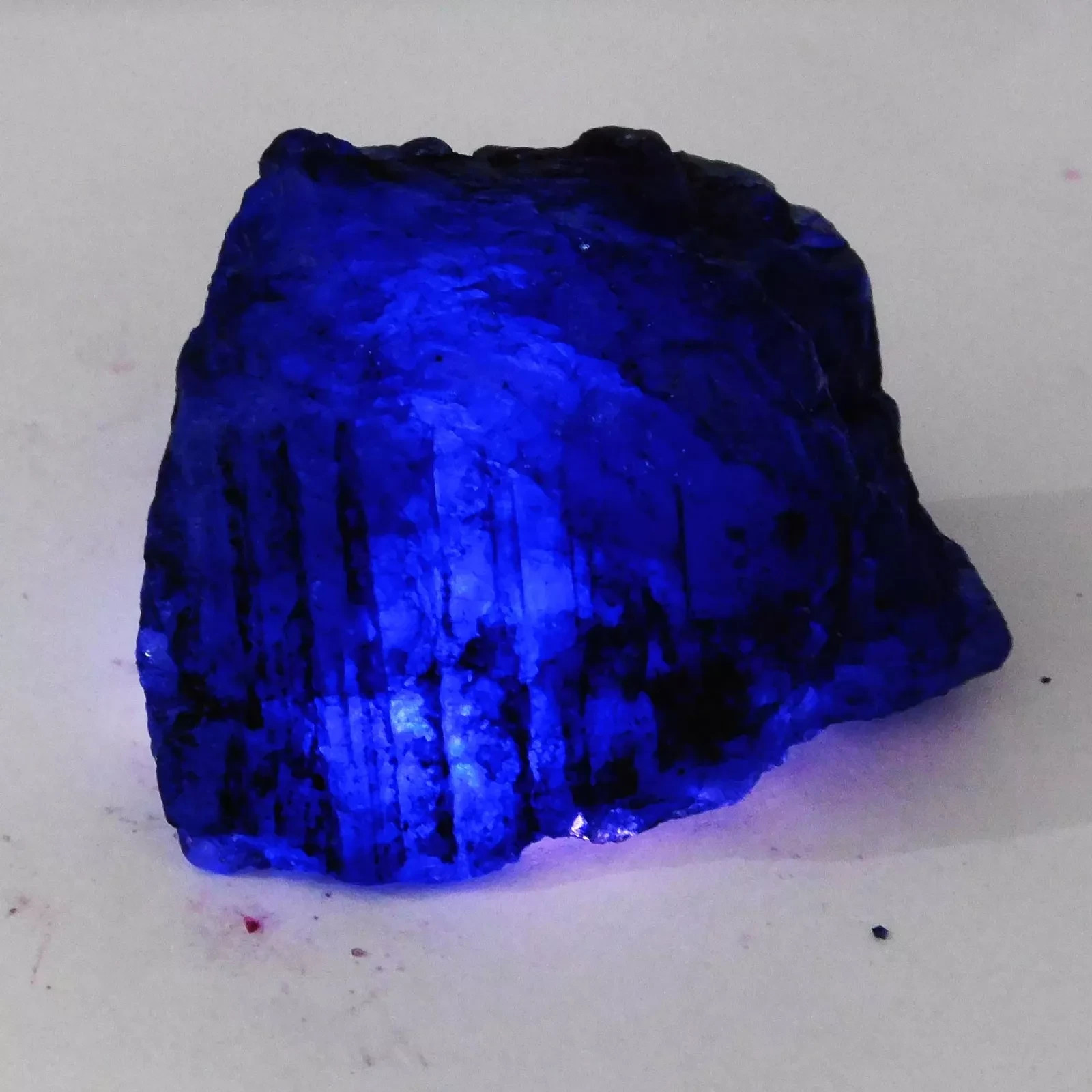 Huge Rough Natural Blue Tanzanite Raw Uncut Rough 400-500 Ct Loose Gems Dyed