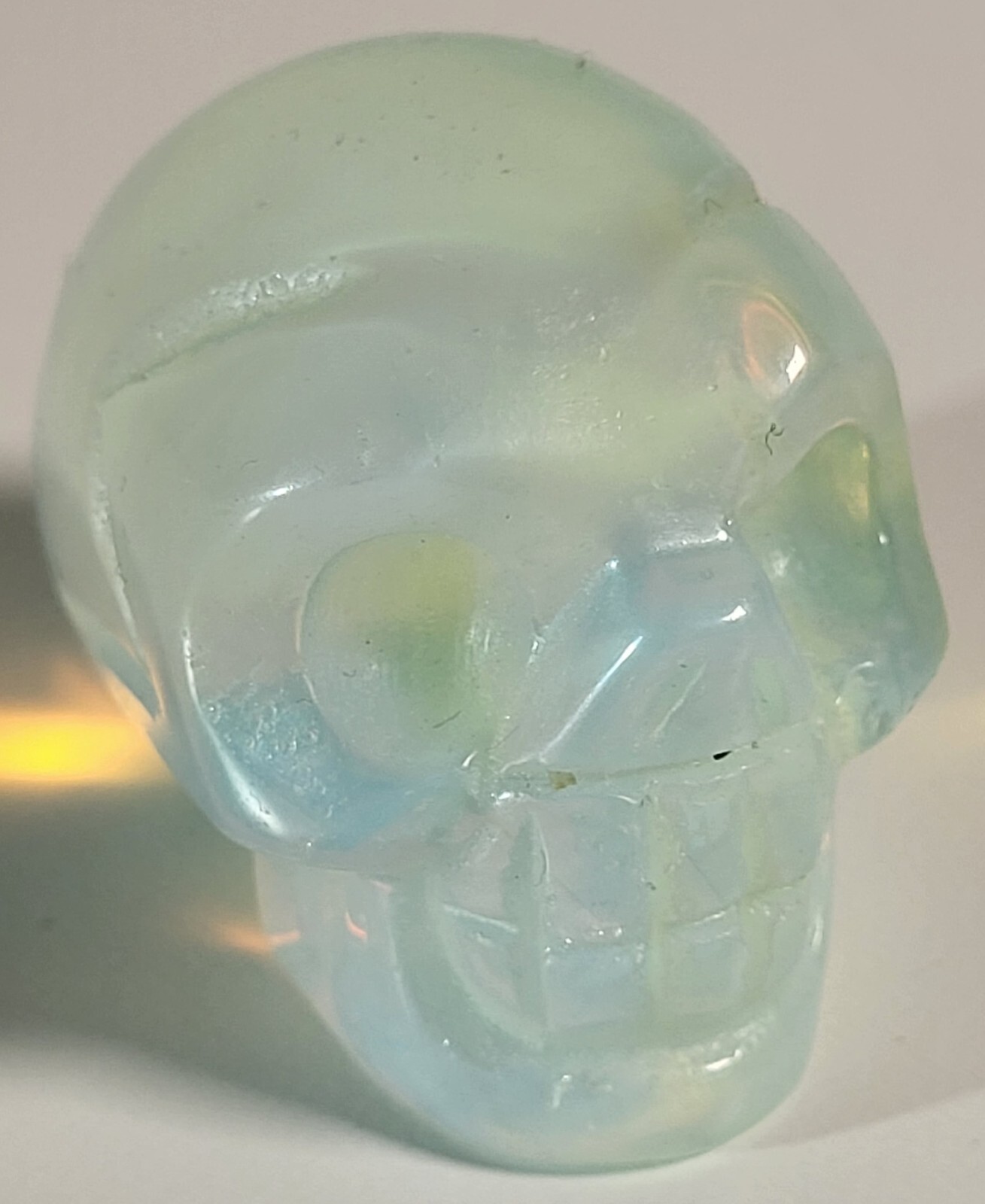 Opalite Carving Skull 2 Inch You Get What Is In The Picture Gemstone Mineral