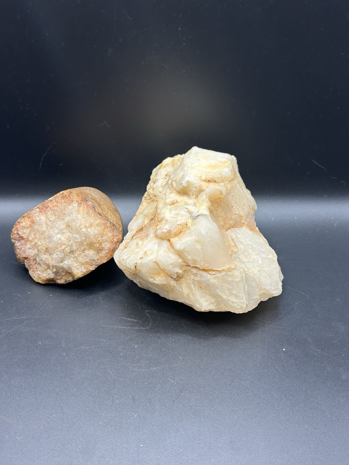 Raw Milky Quartz Rock 4 Inch 2 Lb Stone Crystal Healing W Bonus Stone A13