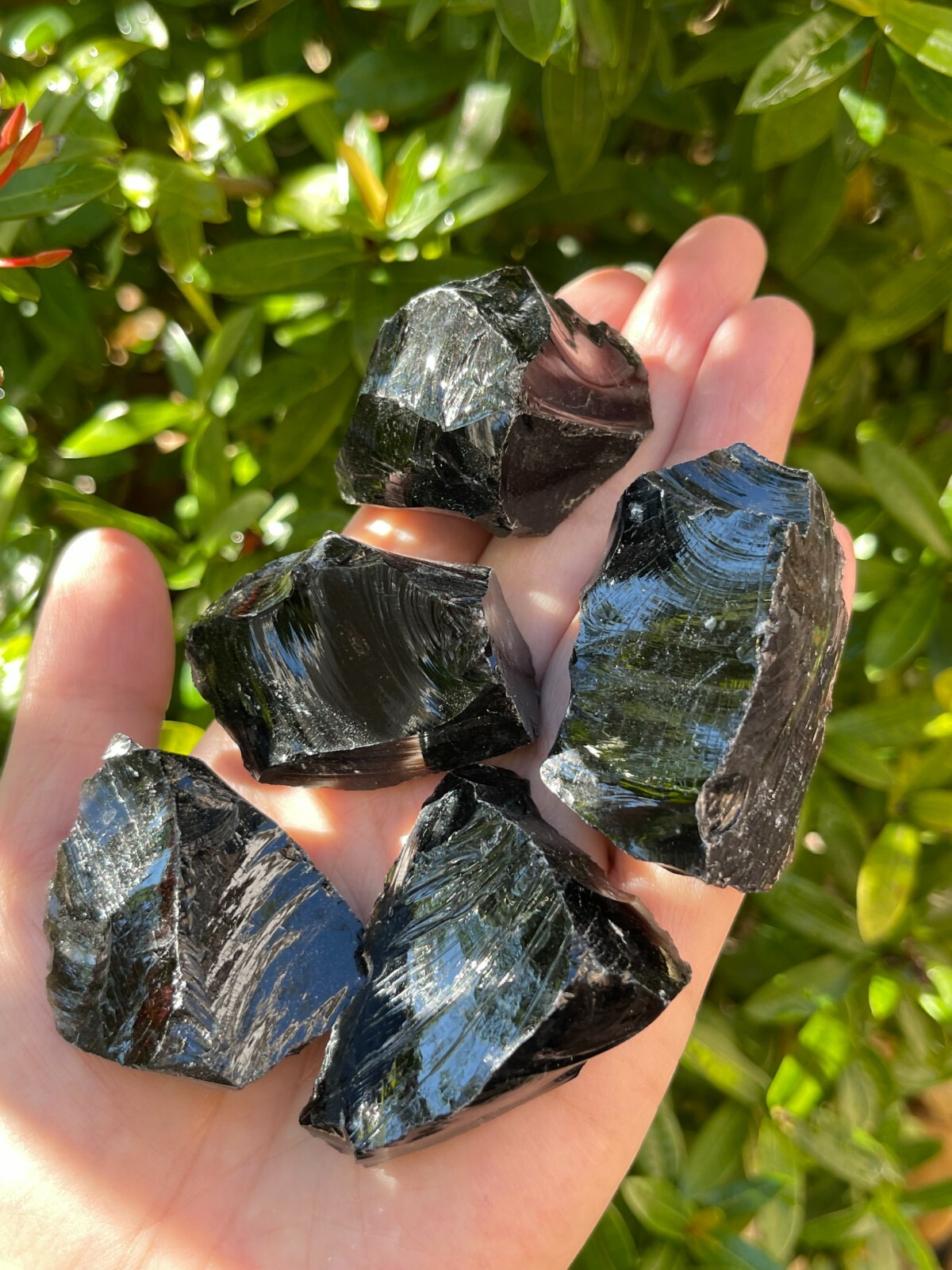 Black Obsidian Rough Stones, Grade A + Raw Black Obsidian, Wholesale Bulk Lot
