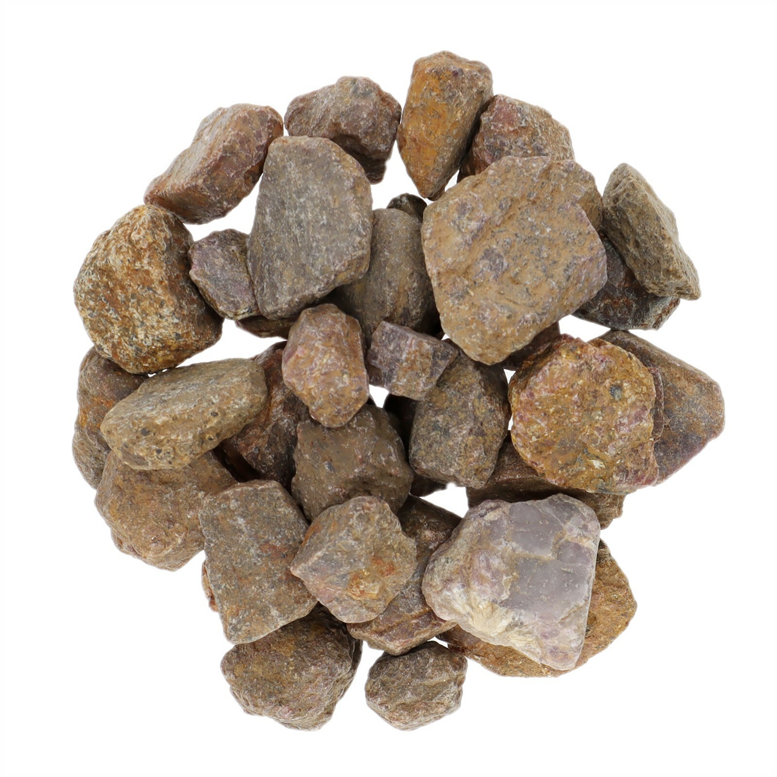 1/2 lb Sapphire Ruby Corundum Rough Stones – 0.5″ to 1.75″ avg – Tumbling Rocks