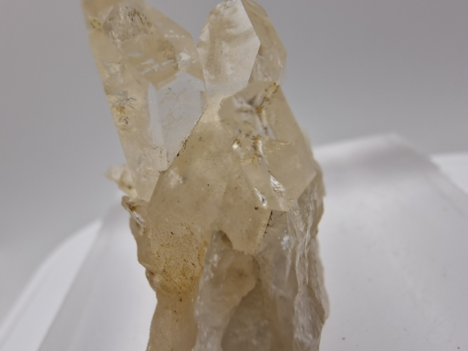 Quartz Crystal From Västsjön , Offerdal , Jämtland , Sweden