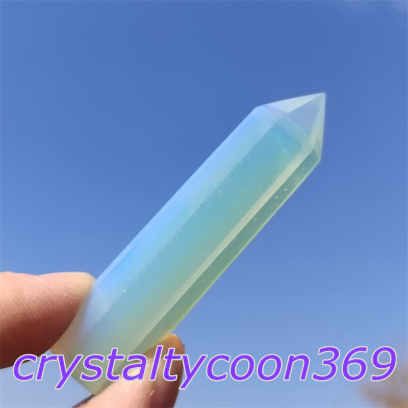 5pcs Opalite Wans Quartz Crystal Obelisk Point Tower Healing 5.5cm