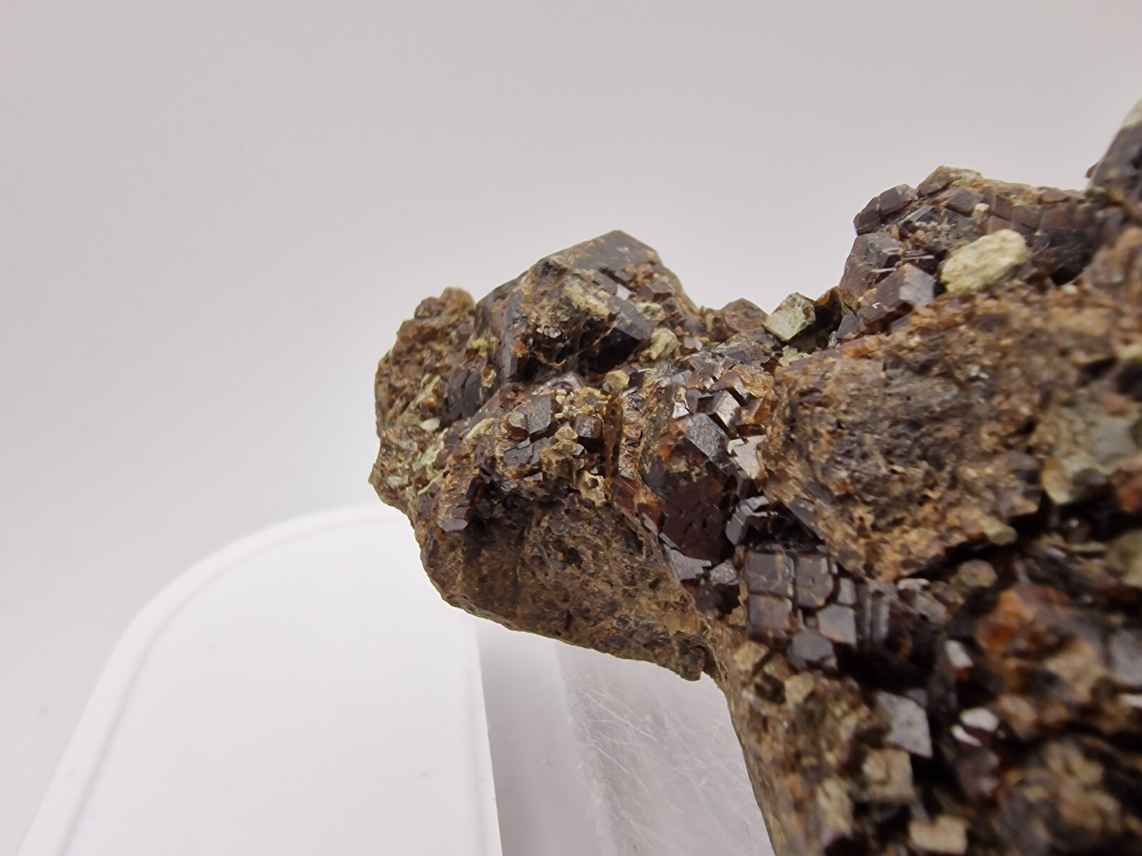 Garnet Crystals , 196g From Grönsjöberget , Borlänge, Dalarna , Sweden #6