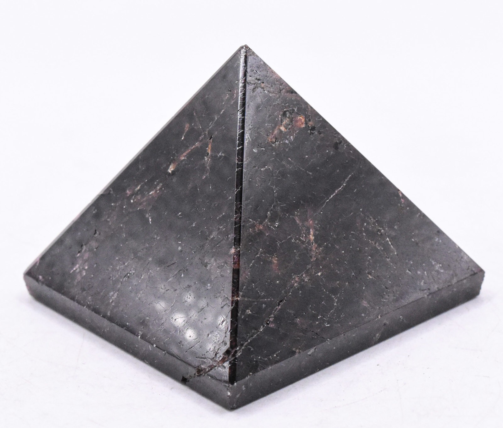 2.1″ Dark Red Garnet Almandine Pyramid Polished Natural Gemstone Crystal – India