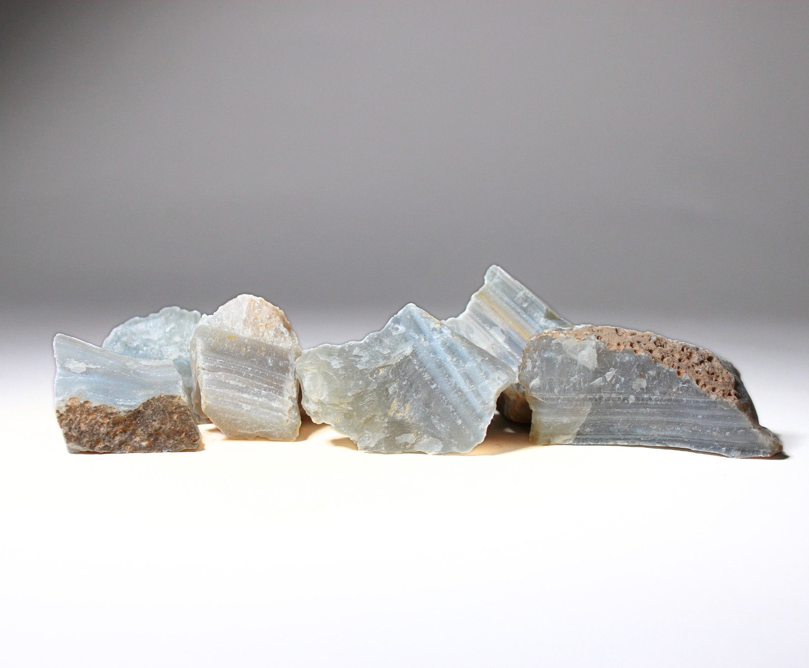 Natural Banded Agate – Rough Rocks for Tumbling – Bulk Wholesale 1LB options