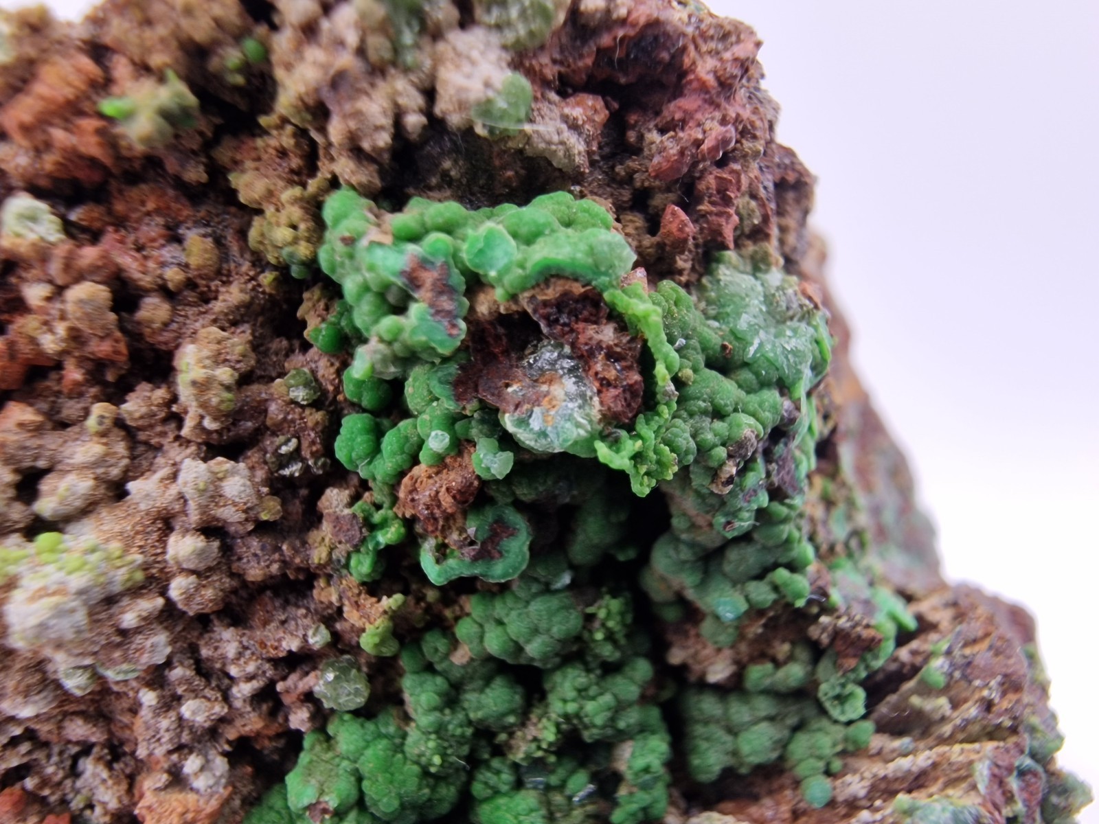 Conichalcite crystals From Lavrion , Greece